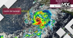 ‘Vance’ ya es un huracán categoría 1; ¿cuándo será categoría 3?