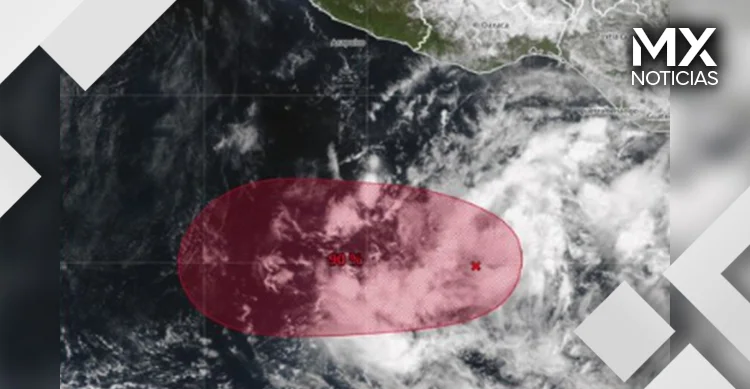SMN: zona de baja presión amenaza con convertirse en el ciclón ‘Vance’