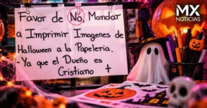 Papelería rechaza imprimir trabajos de Halloween por motivos religiosos