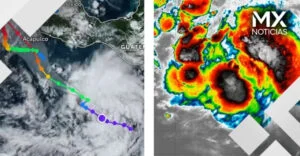 Tormenta tropical Trudy podría convertirse en huracán y provocar lluvias intensas en México