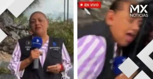 VIDEO | Atropellan a reportera y camarógrafo en vivo mientras cubrían accidente