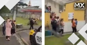 VIDEO | Hombre armado toma rehenes en guardería de Brasil y amenaza con incendiarla