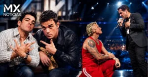 VIDEO | Robbie Williams sorprende al invitar a Omar Chaparro a cantar en su concierto en CDMX