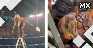 VIDEO | Tiffany Stratton sufre brutal caída en WWE Money in the Bank 2026