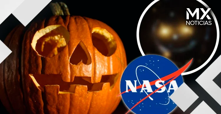 NASA capta aterradora imagen de una galaxia sonriente a tan sólo unas semanas de Halloween