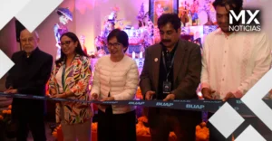 Inauguran ofrenda dedicada a artistas universitarios en la Casa de las Bóvedas de la BUAP